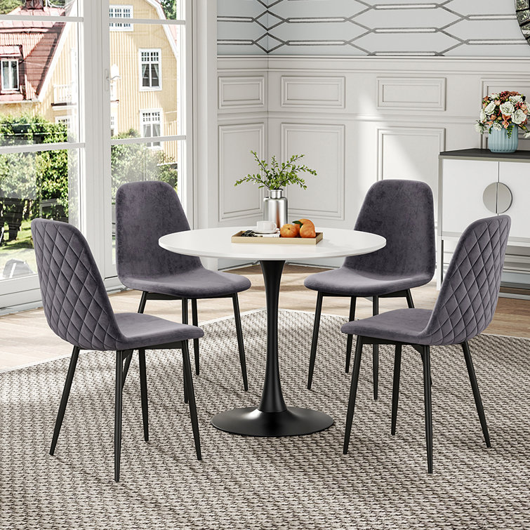 Wayfair grey dining deals chairs